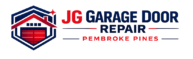 jg garage door repair pembroke pines logo
